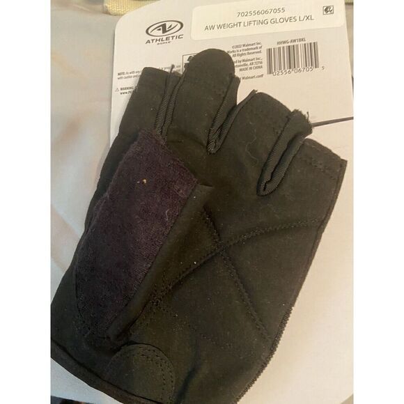 NWT Athletic Weight Lifting Training Gloves X/XL - Picture 2 of 3